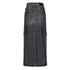 PINKO Black Cotton Skirt